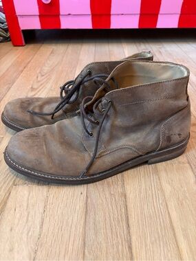 Loake Gilchin Brown Distressed Leather Chukka Boots Men’s EU 45 US 11-11.5